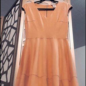 Bar ||| Salmon Dress W/Pockets